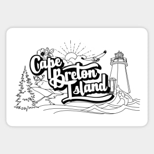 CAPE BRETON MONTAGE Magnet